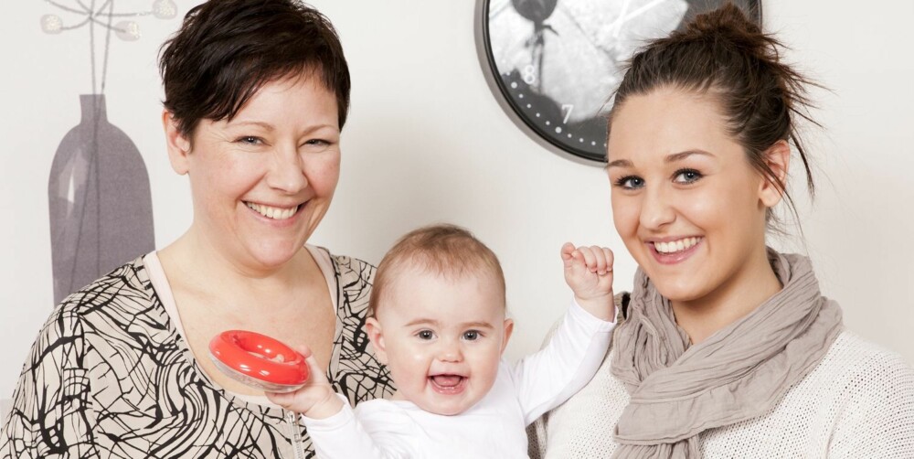 MORMOR PÅ 43 ÅR: Wenche er verge for Michelle, men det er mest på papiret. MORMOR PÅ 43 ÅR: Wenche er verge for Michelle, men det er mest på papiret.