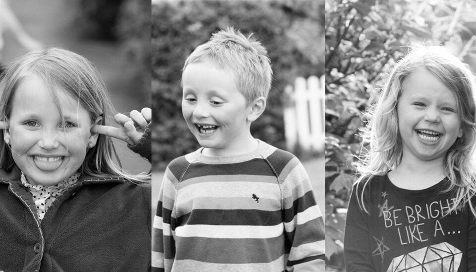 GULL: De søte små har mange tanker og undringer vi burde ta oss enda bedre tid til å lytte til. Her er noen tanker fra Elida (f. v.), Nico og Hedda.