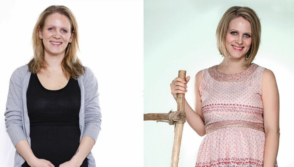FORVANDLINGEN: På noen timer med GRAVIDS stylist og frisør gikk Lene Ekse Stensrud (26) fra en grå og anonym stil til fresh og fargerik diva!