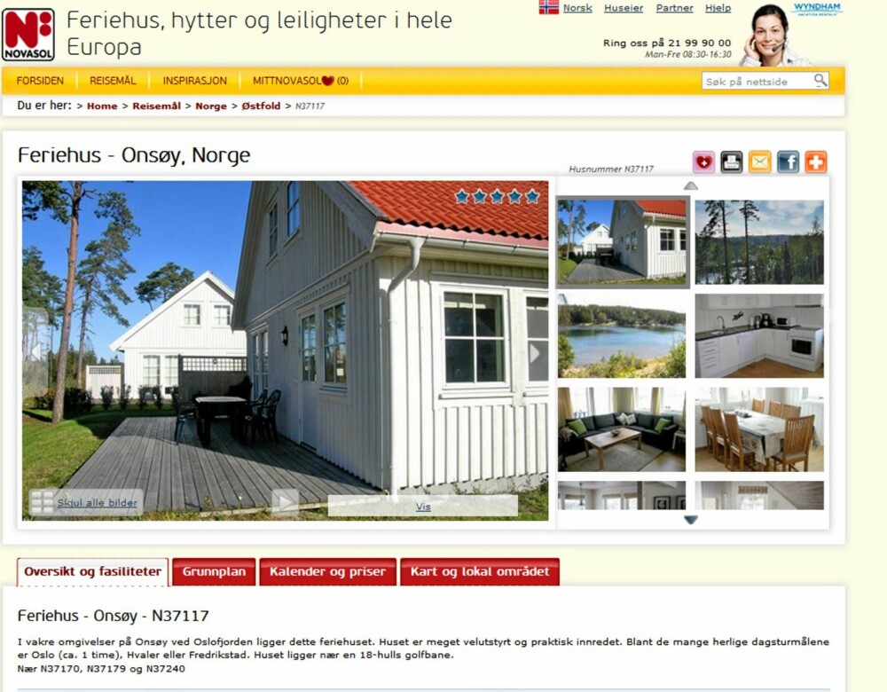 TIL LEIE: Onsøy ved Oslofjorden i Østfold. Primærrom 110 kvm 8 sengeplasser. 400 meter til vannet. Pris per uke. 6790 kr.