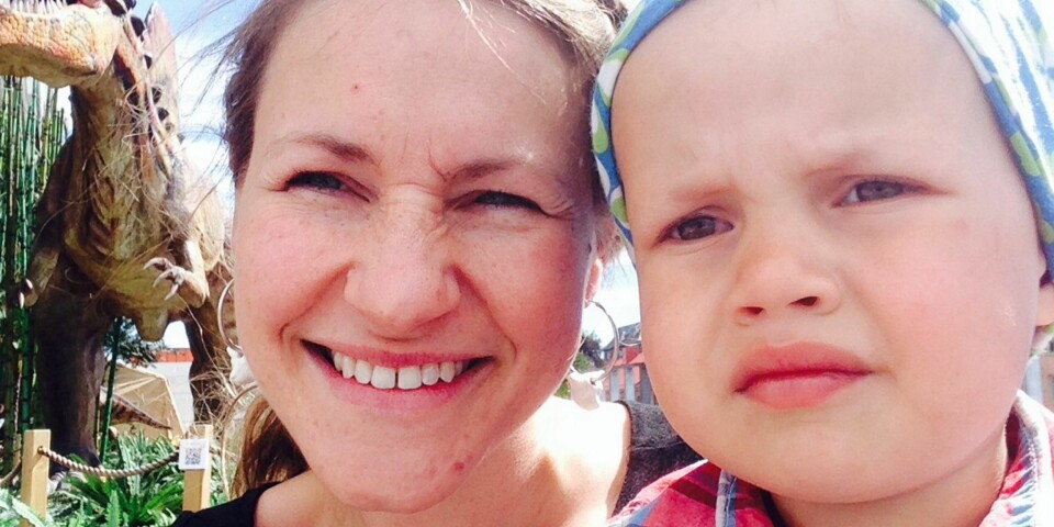 GRÅT I SJU MÅNEDER: Siri Eggesviks eldste sønn Alfred (4) kunne gråte fire timer i strekk om natten.