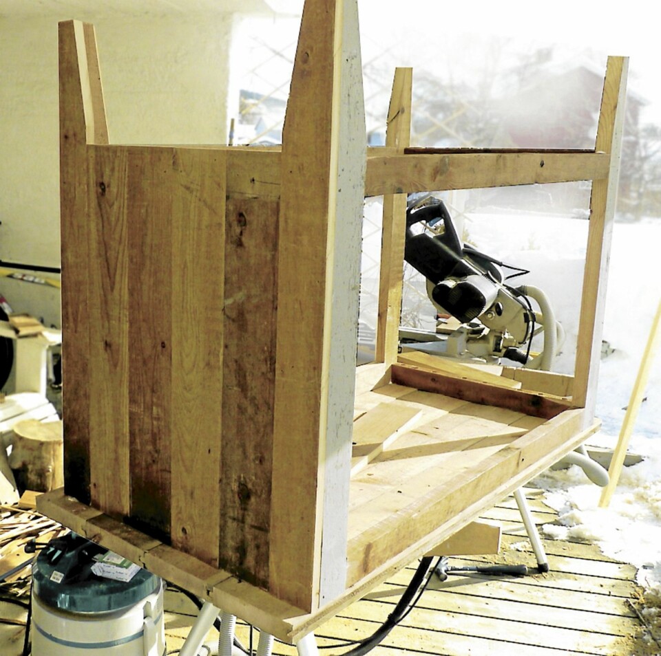 UNDERDELEN: Slik monteres underdelen sammen.