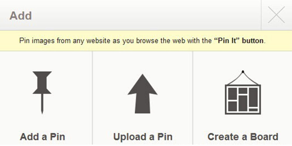 SLIK GJØR DU: Pinterest hylles for å være brukervennlig.