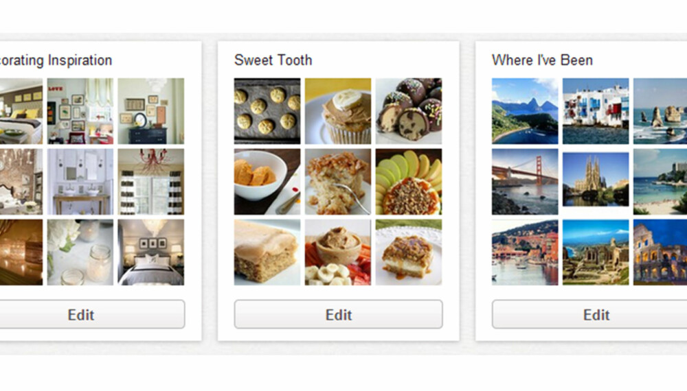 BITT AV BASILLEN: Millioner av brukere verden over pinner til digitale tavler på Pinterest.