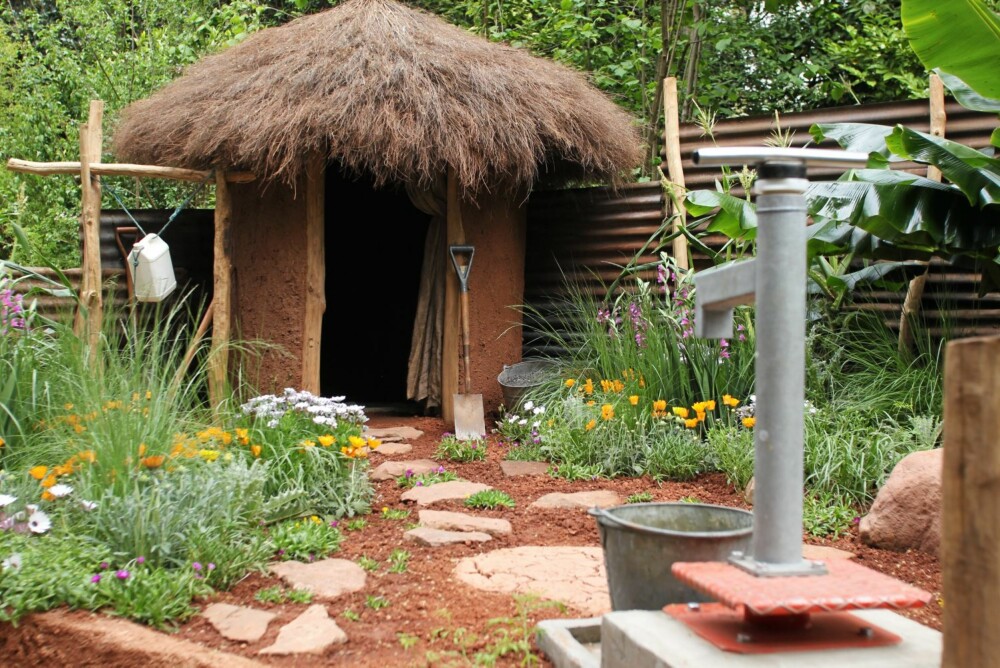 U-HJELPSESTETIKK: Herbert Smith Garden for WaterAid er inspirert av utviklingsprosjekter i den tredje verden.