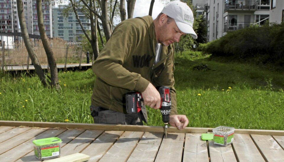 BEST I TEST: ESSVEs terrasseskrue Torpedo Max kom best ut i Testfaktas undersøkelse i Sverige.