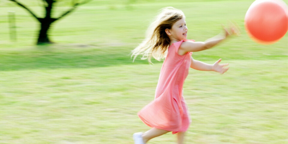 ROM FOR LEK: Barna vil ha en hage som innbyr til lek og moro.