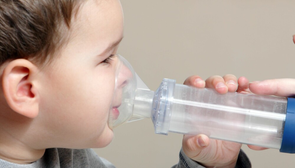 FLERE FÅR ASTMA: Antallet barn med asma har økt dramatisk de siste tiårene. 
Illustrasjonsfoto: Colourbox