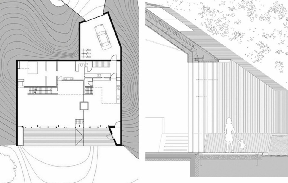 PLANTEGNING OG UTSNITT