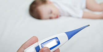 Little child medicine thermometer fever healthcare