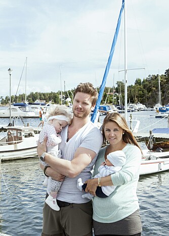 FIRKLØVERET: André, Kasper, Sara og Ingrid nyter livet.
- Vi prøver å leve så normalt som mulig, sier de.