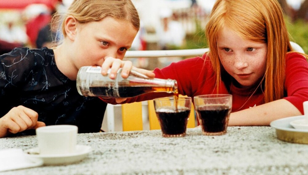 BRUS: Det er brus  og energidrikker som får skylden for at barn blir avhengige av koffein.