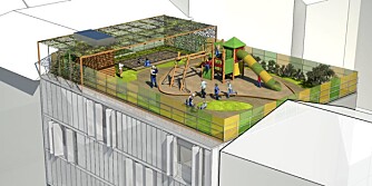 EFFEKTIVT: De nye barnehagene er i alle fall arealeffektive!