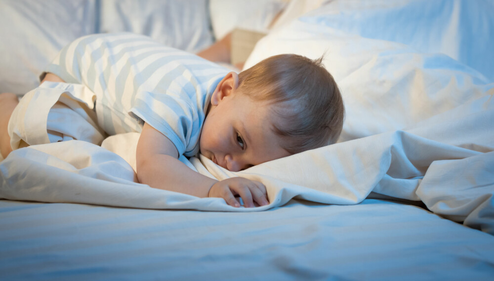 FÅ BABY TIL Å SOVE: Babyer som er redde for å sove, som gråter eller våkner er et anerkjent problem for foreldre. Det finnes imidlertid råd. Foto: Gettyimages.com.