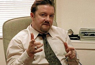 IKKE SOSIALT INTELLIGENT: David Brent (RIcky Gervais) fra TV-serien «The Office» er mest kjent for sin manglende evne til å lese sosiale situasjoner.