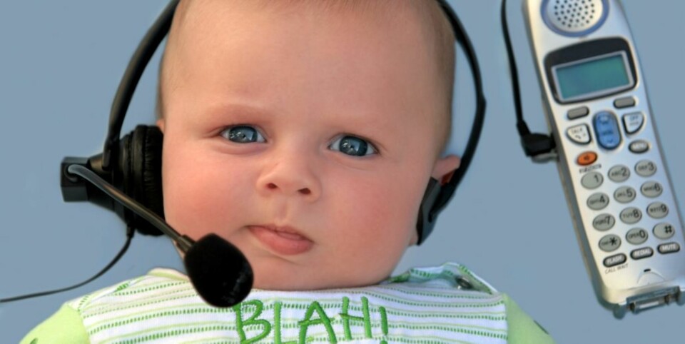 Slik lærer du barnet å snakke