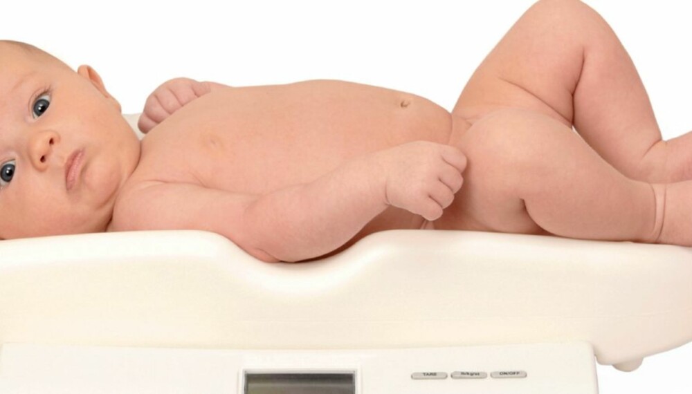 FØDSELSVEKT: Det er mulig at fødselsvekt kan ha betydning for sykdommer senere i livet, mener forskere.