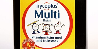 MULTI BARN: Flytende vitaminer med frutksmak.
