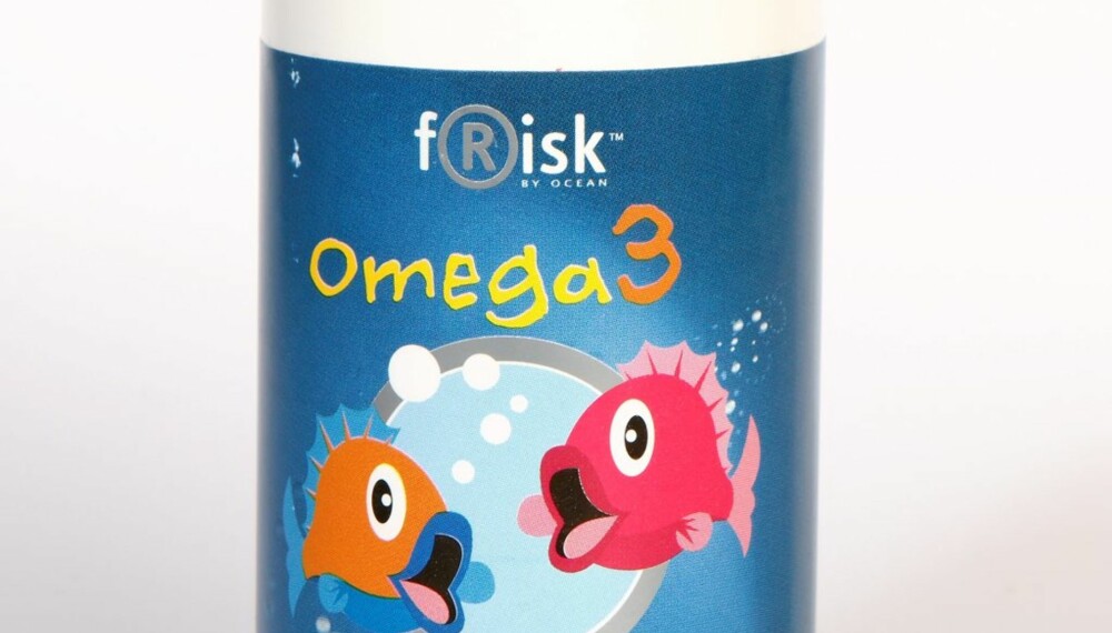FRISK OMEGA-3: Tyggekaspler med omega-3-fettsyrer.
