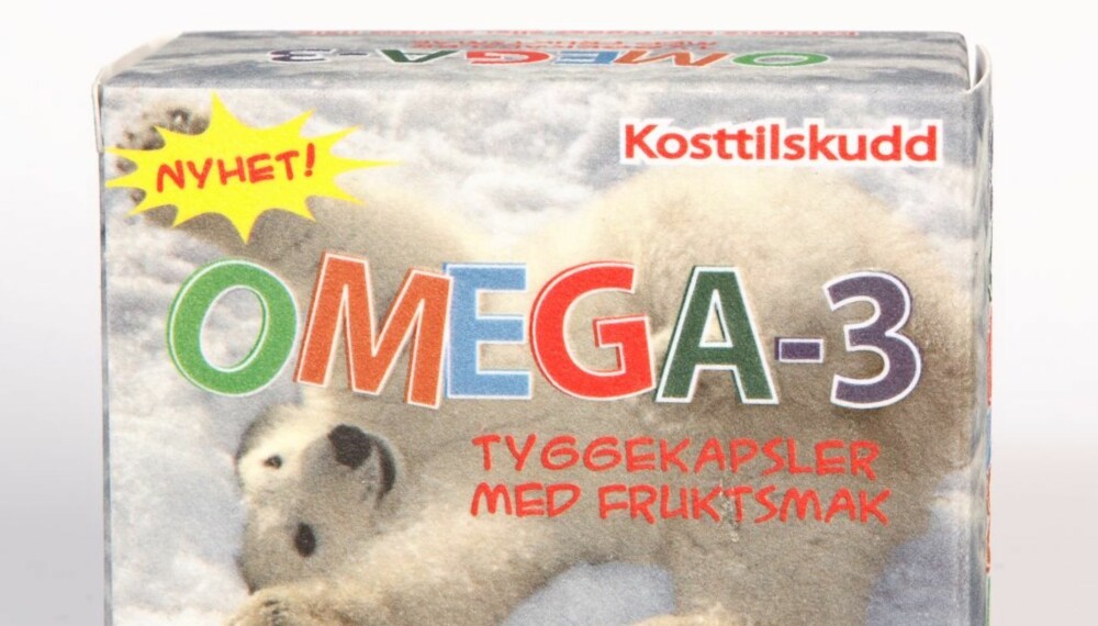 BIOPHARMA OMEGA-3: Tyggekapsler med oemga-3-fettsyrer og vitamin D. BIOPHARMA OMEGA-3: Tyggekapsler med oemga-3-fettsyrer og vitamin D.