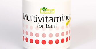 BIOVITA MULTIVITAMINER: Tyggetabletter som inneholder både vitaminer og mineraler.