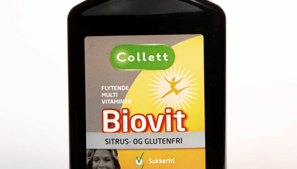 BIOVIT: Flytende vitaminer.