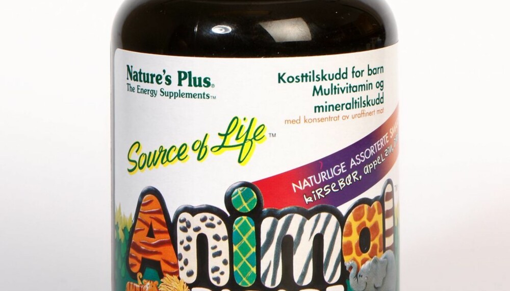 ANIMAL PARADE: Tyggetabletter med vitaminer og mineraler. ANIMAL PARADE: Tyggetabletter med vitaminer og mineraler.