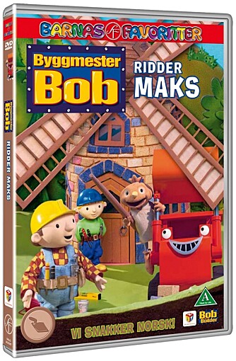 Den nye dvd-en fra «Byggmester Bob» kommer i butikk fra den 18. februar og har norsk tale.