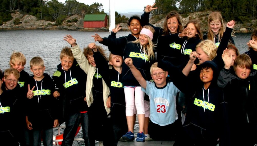 JUBEL: Klasse 6B ved Storevarden skole i Rogaland vant Årets Nysgjerrigper 2008 JUBEL: Klasse 6B ved Storevarden skole i Rogaland vant Årets Nysgjerrigper 2008