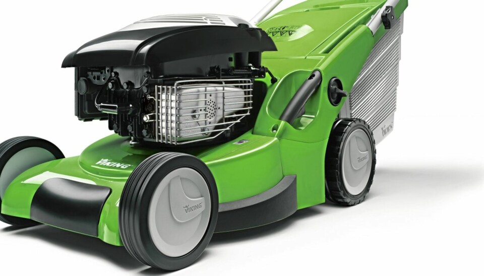 BESTE BENSINDREVNE: Viking MB545V ble av testerne vurdert som den beste bensindrevne gressklipperen.