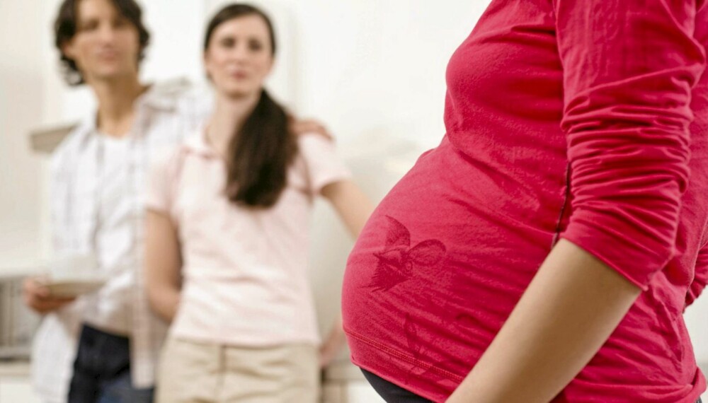 SMITTSOM GRAVIDITET: Blir først én kollega gravid på jobben, er det gjerne flere som følger etter.