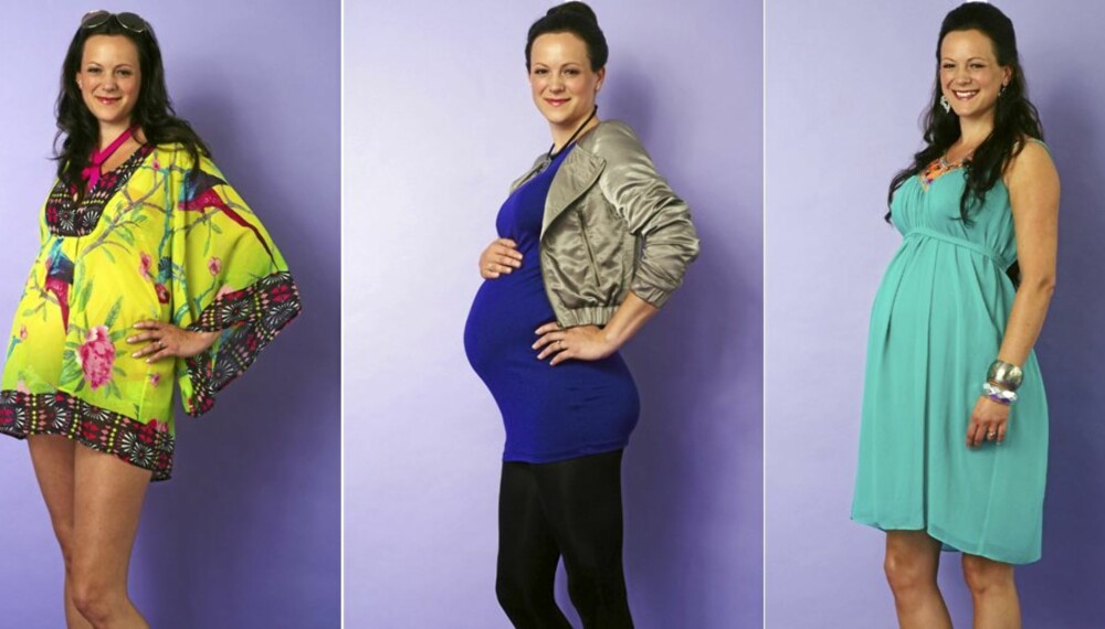 ANTREKK: Tips til hvordan gravide kan kle seg i sommer.