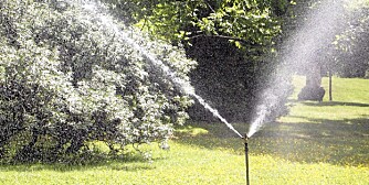 FERIEVANNING: Om du ikke har naboer som kan hjelpe med vanning, er et automatisk vanningssystem løsningen for feriehagen.