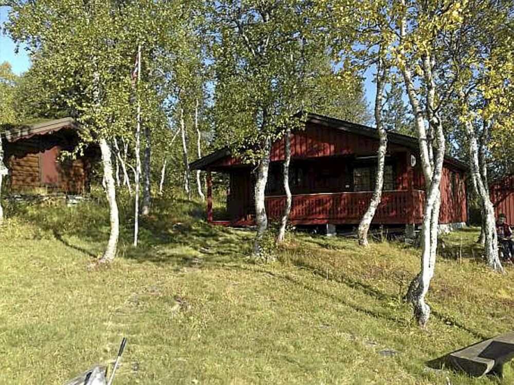 TETT VED BØRGEFJELL: Denne hytta ligger i Fiplingdal, syd i Norland fylke og ved inngangen til Børgefjell nasjonalpark. Prisantydning 780 000 kroner.