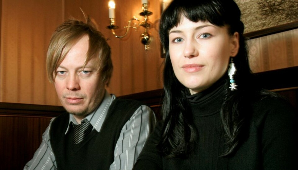 BLIR FORELDRE i SEPTEMBER: Aggie Peterson og Per Martinsen blir foreldre for første gang i september.