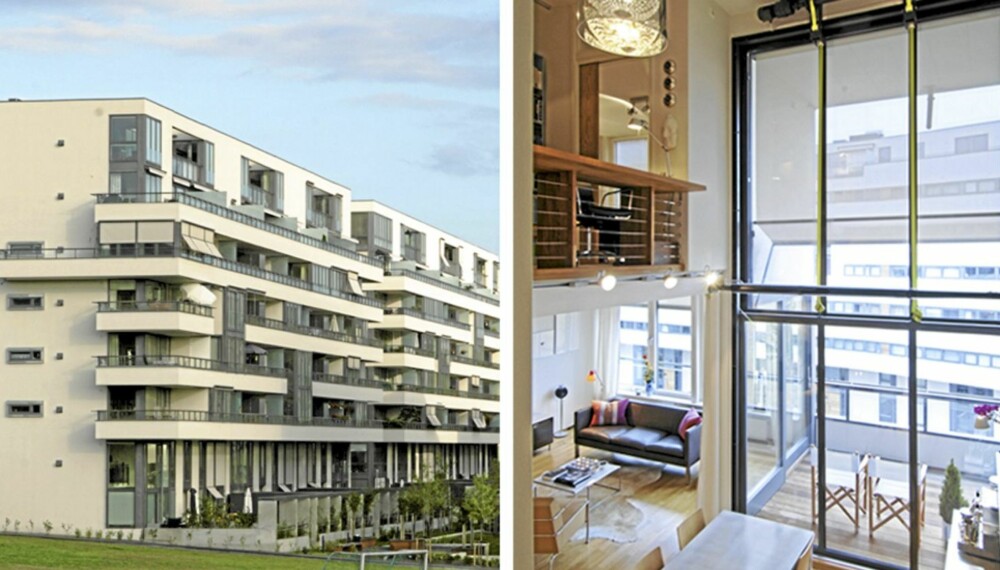 ARKITEKTPERLE: Blokkområdet Marienlyst Park ble i 2003 -2004 tildelt Sundts premie for fremragende arkitektur.