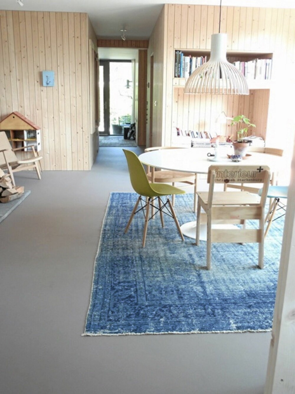 SKANDINAVISK STIL: Rene linjer, naturmaterialer og nøktern inrredning kjennetegner en skandinavisk stil og boligen til Starkenburg