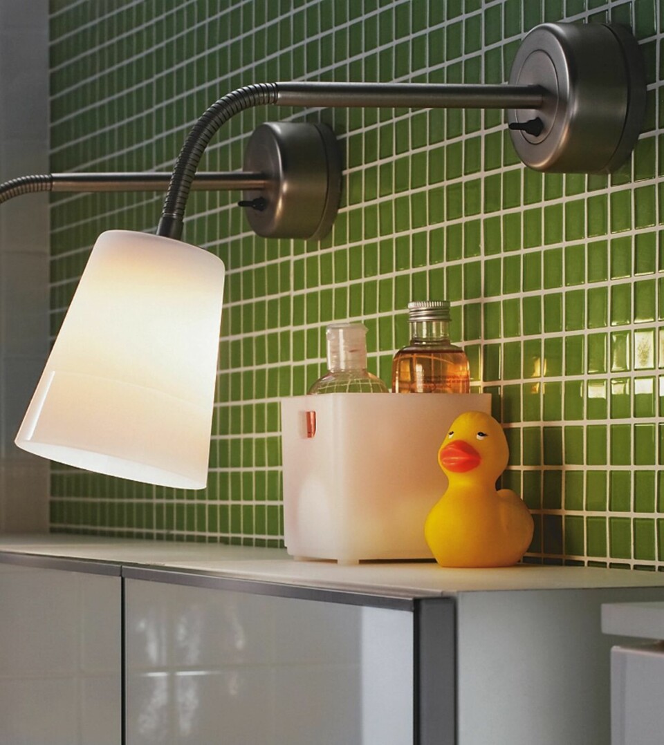 VEGGLAMPER: «Musik» vegglampe, kr 198, Ikea.