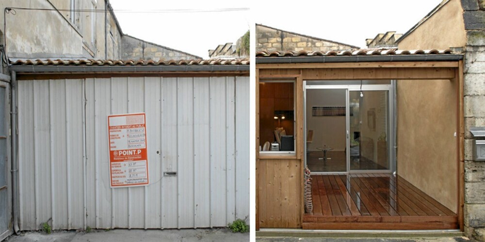 FALLEFERDIG: Ingen hadde trodd at den slitne gamle garasjen skulle få nytt liv som leilighet.