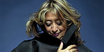 STJERNEARKITEKT: Zaha Hadid. STJERNEARKITEKT: Zaha Hadid.