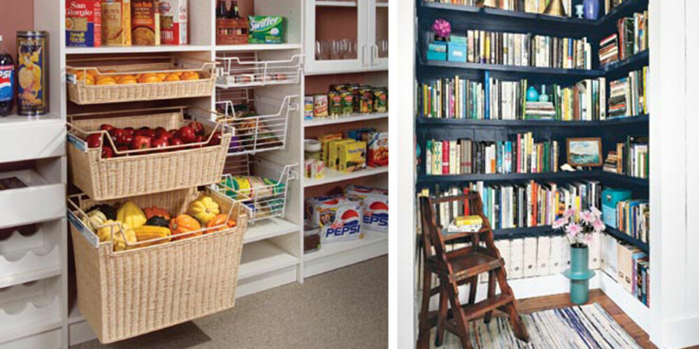MATBOD ELLER BIBLIOTEK: Huset ditt kan romme mer enn du tror du har plass til. MATBOD ELLER BIBLIOTEK: Huset ditt kan romme mer enn du tror du har plass til.