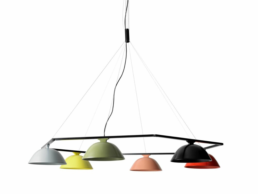 LYSENDE SKÅLER: Lysekronen w103s6 er designet av franske Inga Sempé for svenske Wästberg. LYSENDE SKÅLER: Lysekronen w103s6 er designet av franske Inga Sempé for svenske Wästberg.