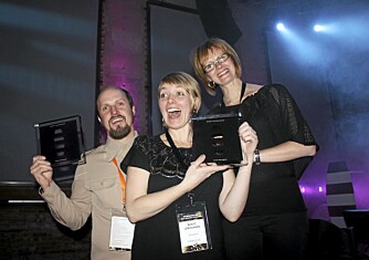 FUNKLENDE TRIO: Designstudioet Funkle ble i mars tildelt Merket for God Design for pute- og pleddserien "Power Collection". FUNKLENDE TRIO: Designstudioet Funkle ble i mars tildelt Merket for God Design for pute- og pleddserien "Power Collection".