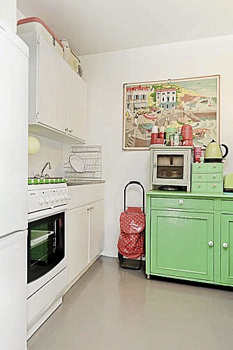 BYBONDE: Slik blir et helt vanlig, kjedelig hvitt kjøkken til en landlig drøm!