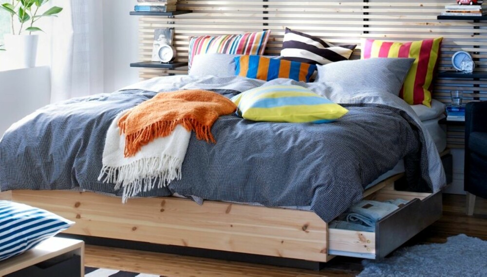 OPPBEVARING HJEMME: En sengeskuffe er en av flere muligheter dersom du trenger smarte oppbevaringsløsninger i boligen.