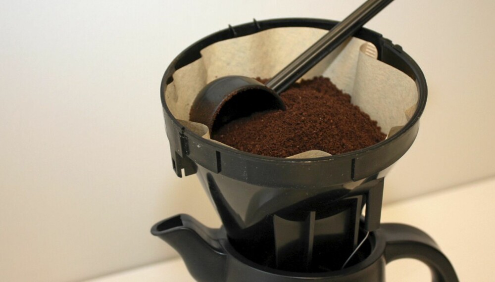 GOD KAFFE: En filterholder med filter, oppi en termokanne, er alt du trenger for å lage god kaffe.