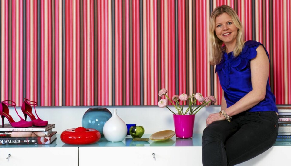 HJEMME HOS stylist Margrethe Gilboe får fargene den plass de fortjener.