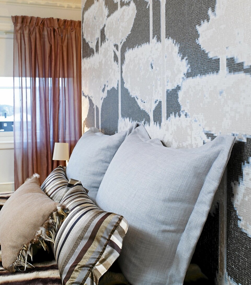 GODT STOFF: Funksjonelle ryggputer og dekorative pynteputer fra Creation Baumann, Intag.