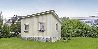 LANDETS MINSTE?: Kan dette huset i Tofte i Hurum være landets minste enebolig. Boarealet er på 25 kvadratmeter.