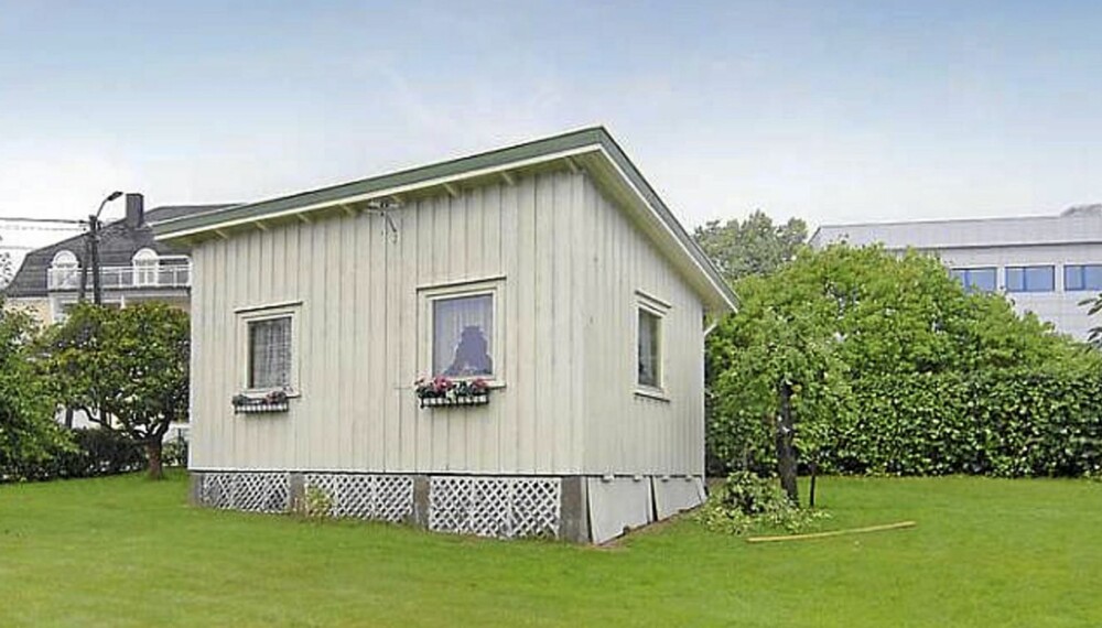LANDETS MINSTE?: Kan dette huset i Tofte i Hurum være landets minste enebolig. Boarealet er på 25 kvadratmeter. LANDETS MINSTE?: Kan dette huset i Tofte i Hurum være landets minste enebolig. Boarealet er på 25 kvadratmeter.
